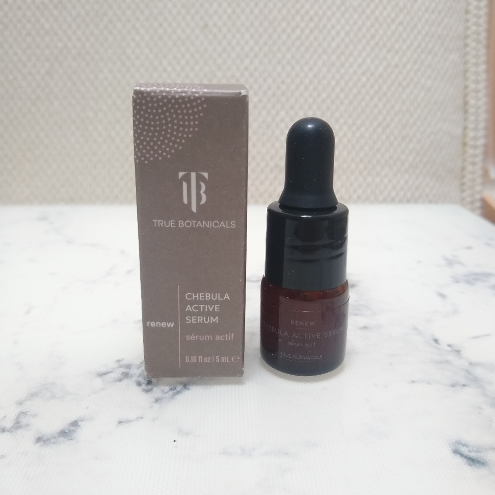 True Botanicals Chebula Renew Active Serum 0.16oz 5mL Mini Dropper Travel Size